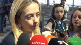 Meloni: “Il problema è come conciliare flat tax e reddito di cittadinanza”