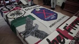 Piemonte, sequestrati simboli fascisti, denunciato coordinatore Forza Nuova