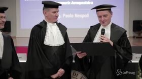 Torino, laurea ad honorem all’astronauta Paolo Nespoli
