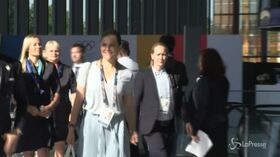Olimpiadi 2026, la delegazione svedese arriva a Losanna