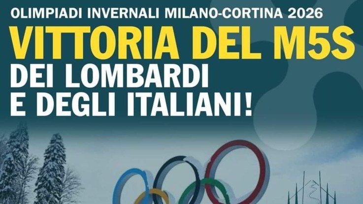 L'immagine del post poi rimosso dal M5S Lombardia