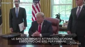 Iran, la gaffe di Trump: annuncia nuove sanzioni ma contro l’ayatollah sbagliato