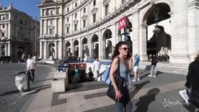 Roma, riapre la fermata metro di Repubblica