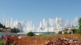 Ponte Morandi: il momento dell’esplosione. Una scena incredibile