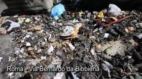 Rifiuti Roma: viaggio fra le strade invase dalla spazzatura