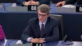 Europarlamento: il momento della proclamazione di David Sassoli a nuovo presidente