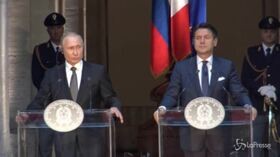 Sanzioni alla Russia, Putin: “Grati all’Italia per la sua posizione”