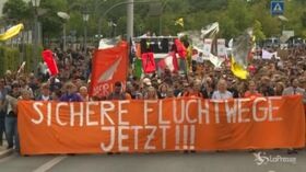 Berlino, in migliaia alla manifestazione per Carola Rackete