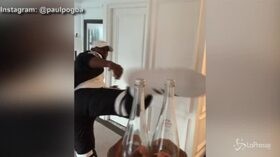 Bottle Cap Challenge, Pogba accetta la sfida di Ibra e lo batte