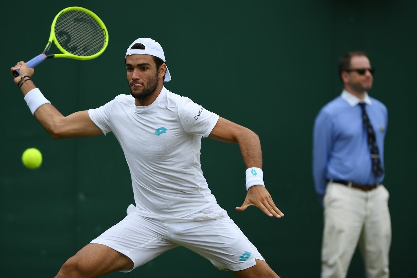 Wimbledon: Federer ai quarti, spezzato il sogno di Berrettini