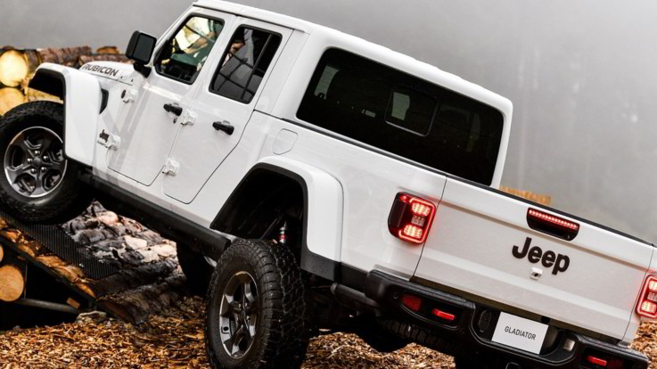 Fca, anteprima europea del Jeep Gladiator: pick up oltre i confini dell'avventura