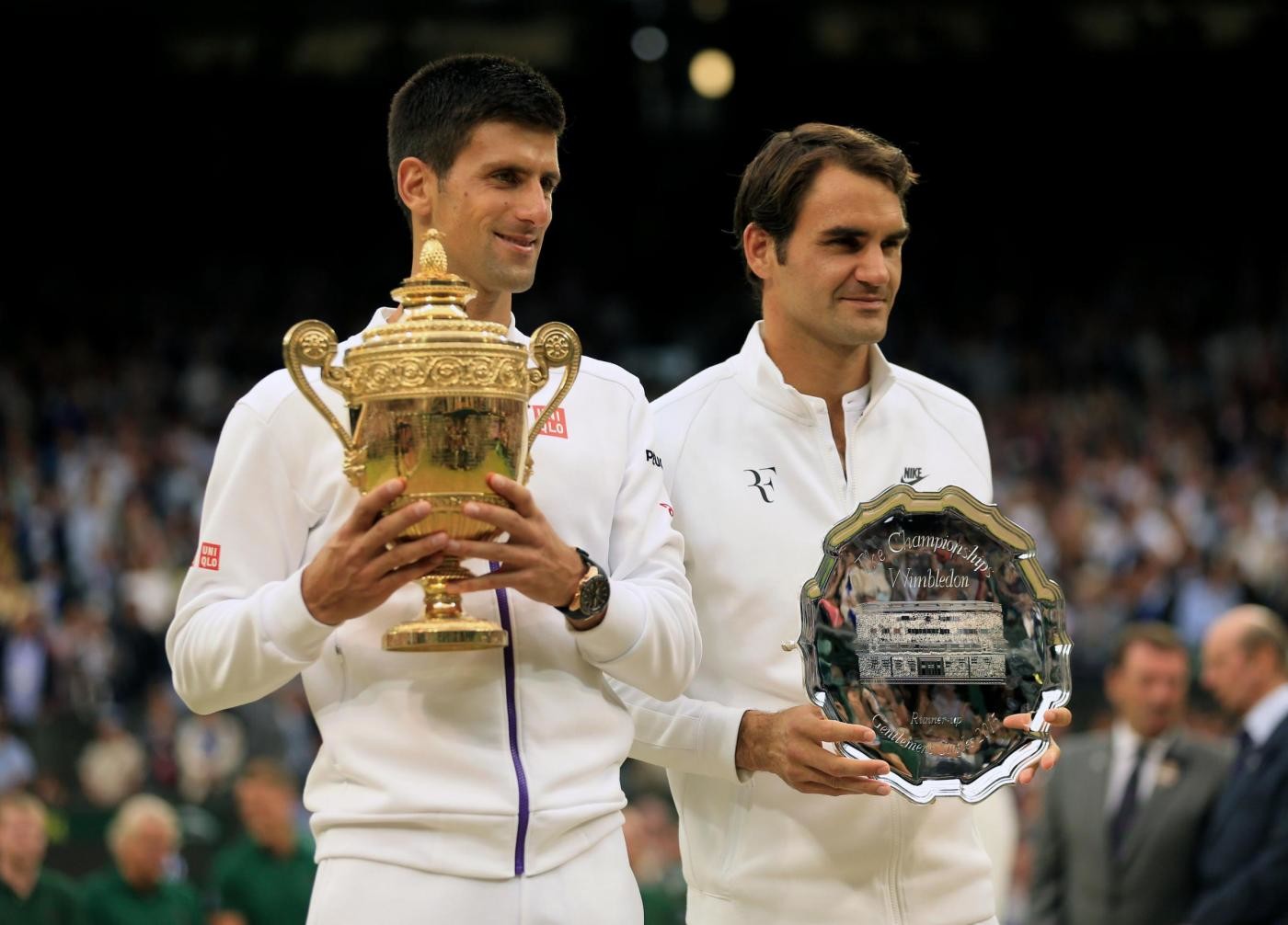 Wimbledon, la finale è Federer-Djokovic