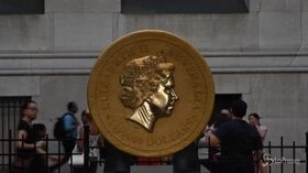 A New York la moneta più grande del mondo: vale 50 milioni di dollari