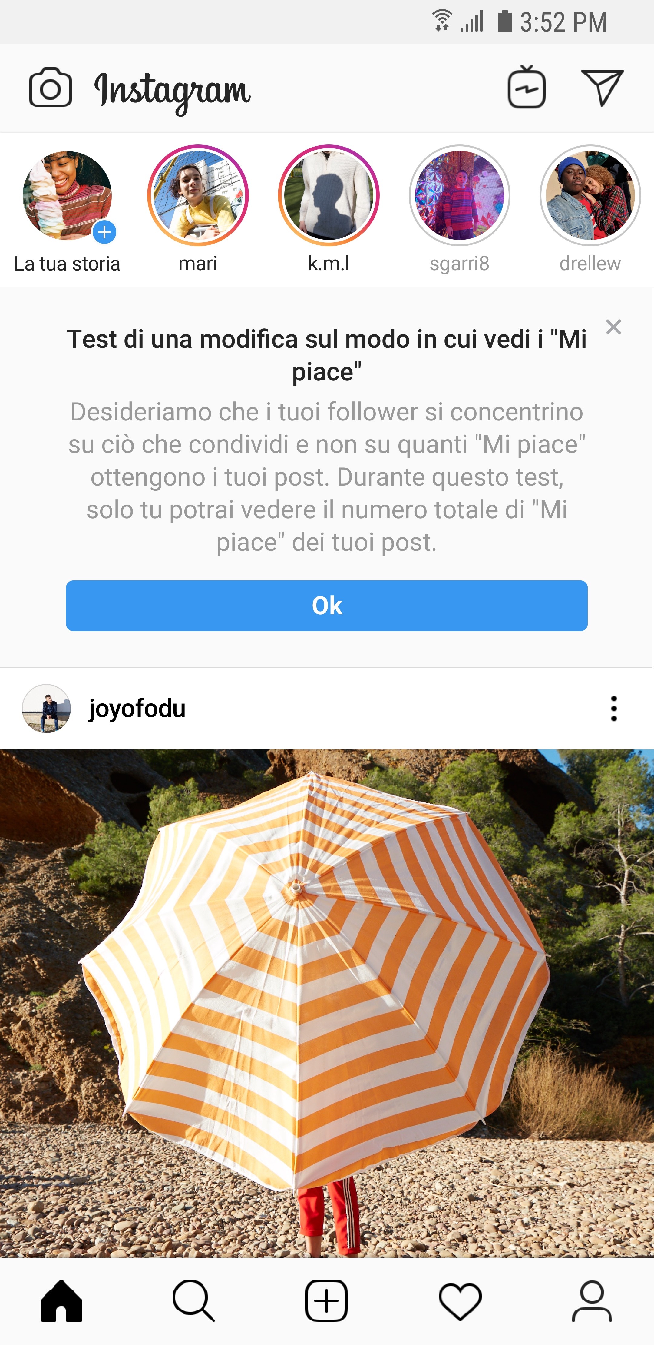 Instagram nasconde i like: il test al via anche in Italia