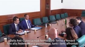 Piemonte, incontro Cirio-Toninelli sblocca situazione Asti-Cuneo