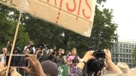Clima, Greta Thunberg in manifestazione a Berlino: “Politici e media non fanno abbastanza”