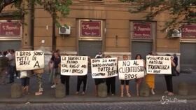 Progetto Bros, proteste davanti a Palazzo Santa Lucia a Napoli