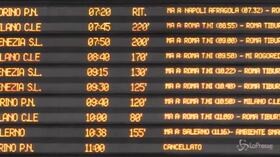 Caos treni, a Napoli ritardi fino a quattro ore