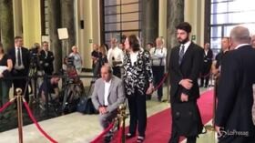 Ultimo saluto a Borrelli, Di Pietro commosso alla camera ardente