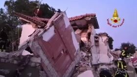 Isola d’Elba, esplode una palazzina: morti moglie e marito