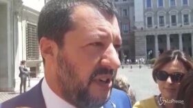 Migranti, Salvini: “Non siamo dame di compagnia di Macron”