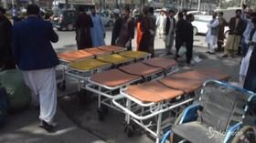 Afghanistan, bomba contro bus: almento 34 morti