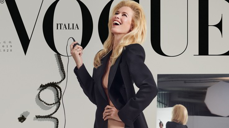 Claudia Schiffer e Stephanie Seymour tornano in copertina su Vogue Italia