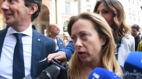Governo, Meloni: “Se cade, Fdi pronta al voto anche a settembre”