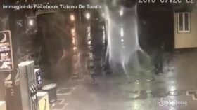 Le immagini del tornado di Fiumicino che ha ucciso Noemi