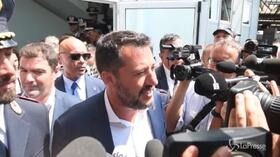 Dl sicurezza bis, Salvini: “Don Ciotti? Dichiarazioni surreali, o non lo ha letto o non lo ha capito”