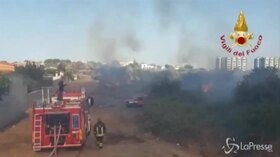 Incendi: paura nel cagliaritano, roghi vicini alle abitazioni
