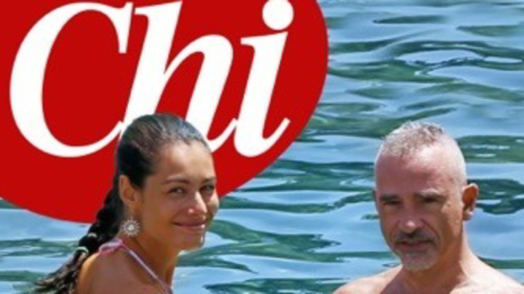 Su 'Chi' le foto di Eros Ramazzotti e Marica Pellegrinelli insieme per i figli