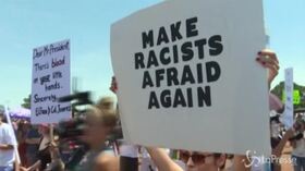 Strage El Paso, ancora proteste contro Trump