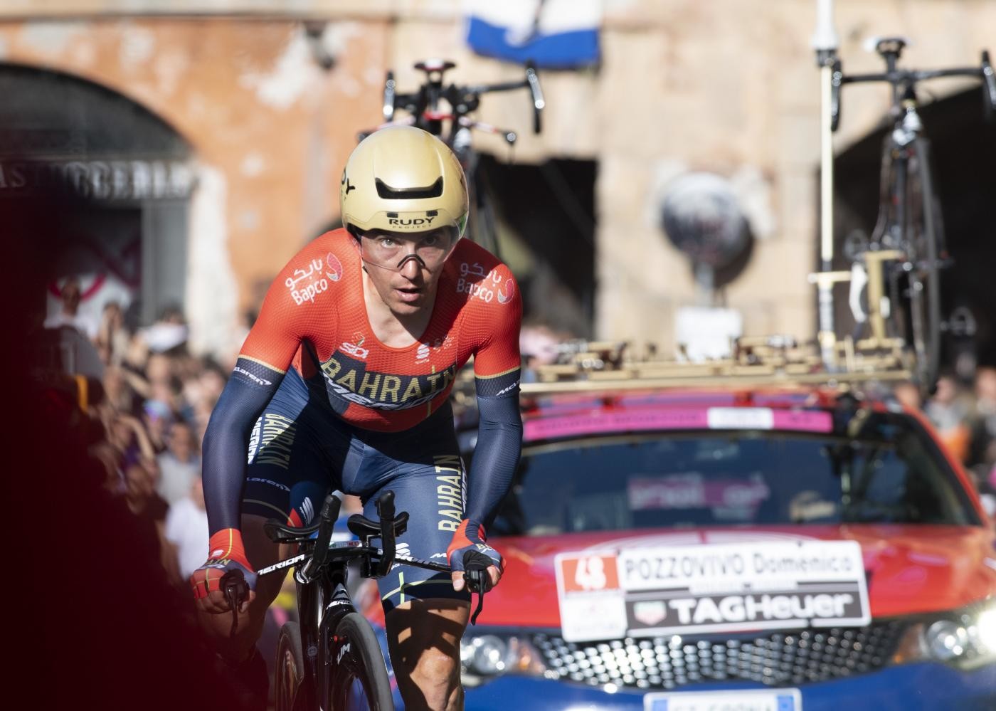 Ciclismo, Pozzovivo investito da un’auto: fratture a un braccio e una gamba