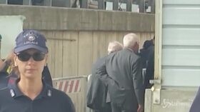 Ponte Genova, vertici Autostrade lasciano la cerimonia