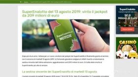 Superenalotto da record a Lodi: vinti 209 milioni