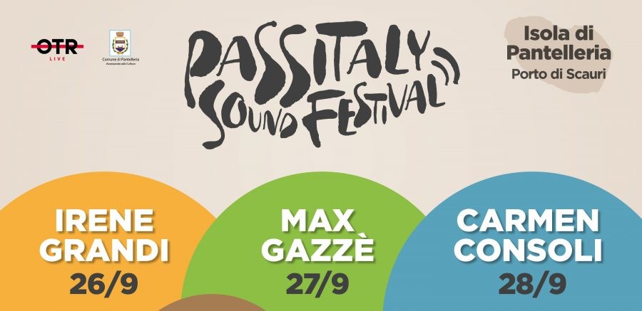 Consoli, Gazzè e Grandi a Pantelleria per ‘Passitaly sound festival’