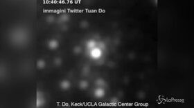 Un bagliore si accende nella via Lattea: è un buco nero