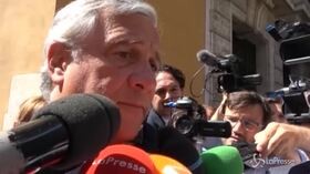 Crisi, Tajani: “Sostenere maggioranza? È una barzelletta”