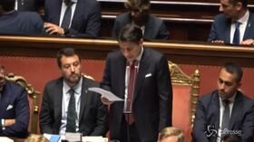 Conte: “Le scelte della Lega mi obbligano a interrompere l’esperienza di Governo”