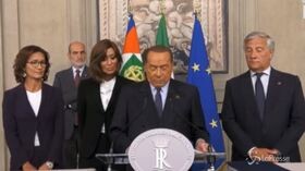 Consultazioni, Berlusconi: “No a nuove maggioranze tra diversi”
