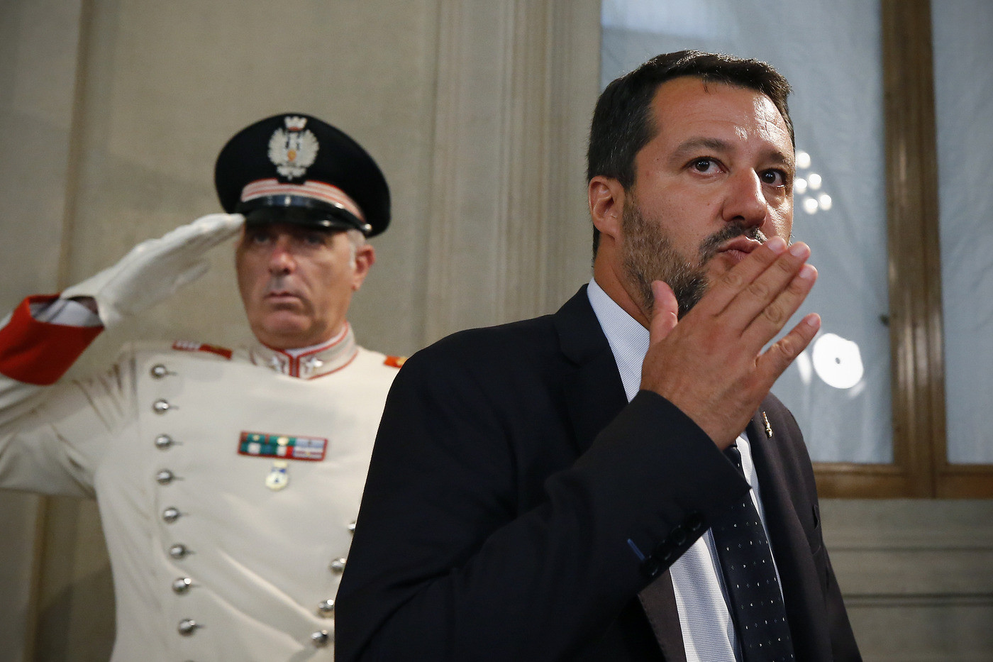 Salvini: “Farò di tutto per evitare che il Pd torni al governo”