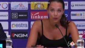 La splendida interprete di Ribéry strega i tifosi e la rete