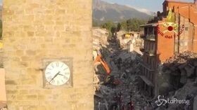 Amatrice, 3 anni fa il sisma in Centro Italia