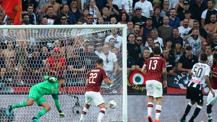 Serie A, Giampaolo stecca alla prima: Udinese batte Milan 1-0