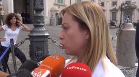 Meloni: “Elezioni e no al patto della poltrona Pd – M5S”