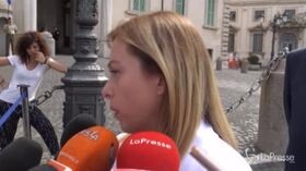 Meloni: “In piazza il giorno della fiducia”