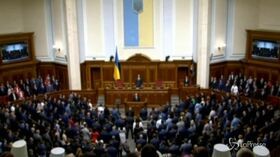 Ucraina, l’insediamento del nuovo Parlamento