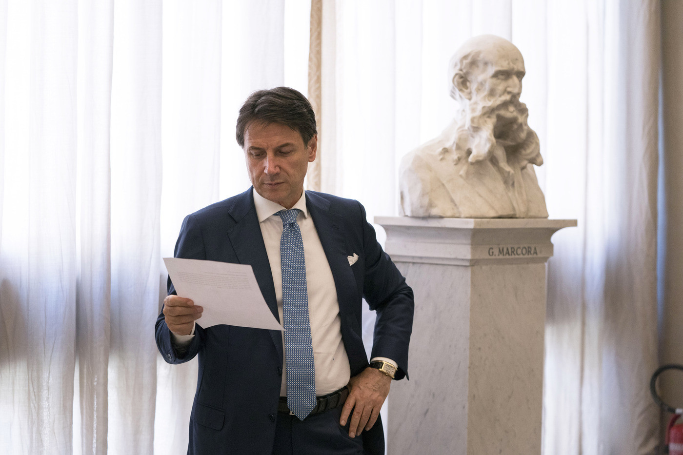 Conte: “Sciolgo riserva entro mercoledì, Pd e M5S ben disposti”