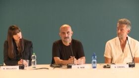 Venezia Cinema, Monica Belucci e Vincent Cassel insieme…per la stampa